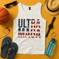 Ultra Maga USA Flag Tank Top thumb 4