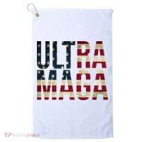 Ultra Maga USA Flag Golf Towel thumb 0