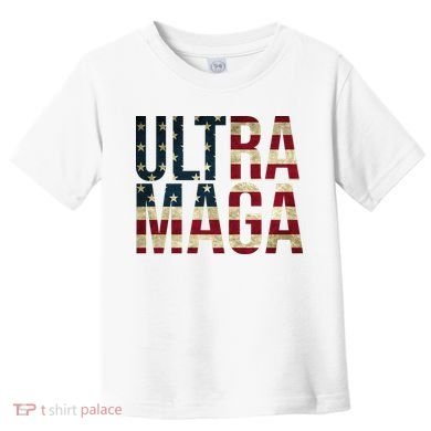 Ultra Maga USA Flag Toddler T-Shirt