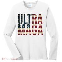 Ultra Maga USA Flag Women's Long Sleeve Shirt thumb 0