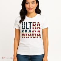 Ultra Maga USA Flag Women's T-Shirt thumb 4