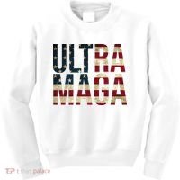 Ultra Maga USA Flag Kids Sweatshirt thumb 0