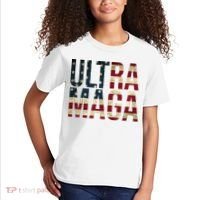 Ultra Maga USA Flag Kids T-Shirt thumb 2