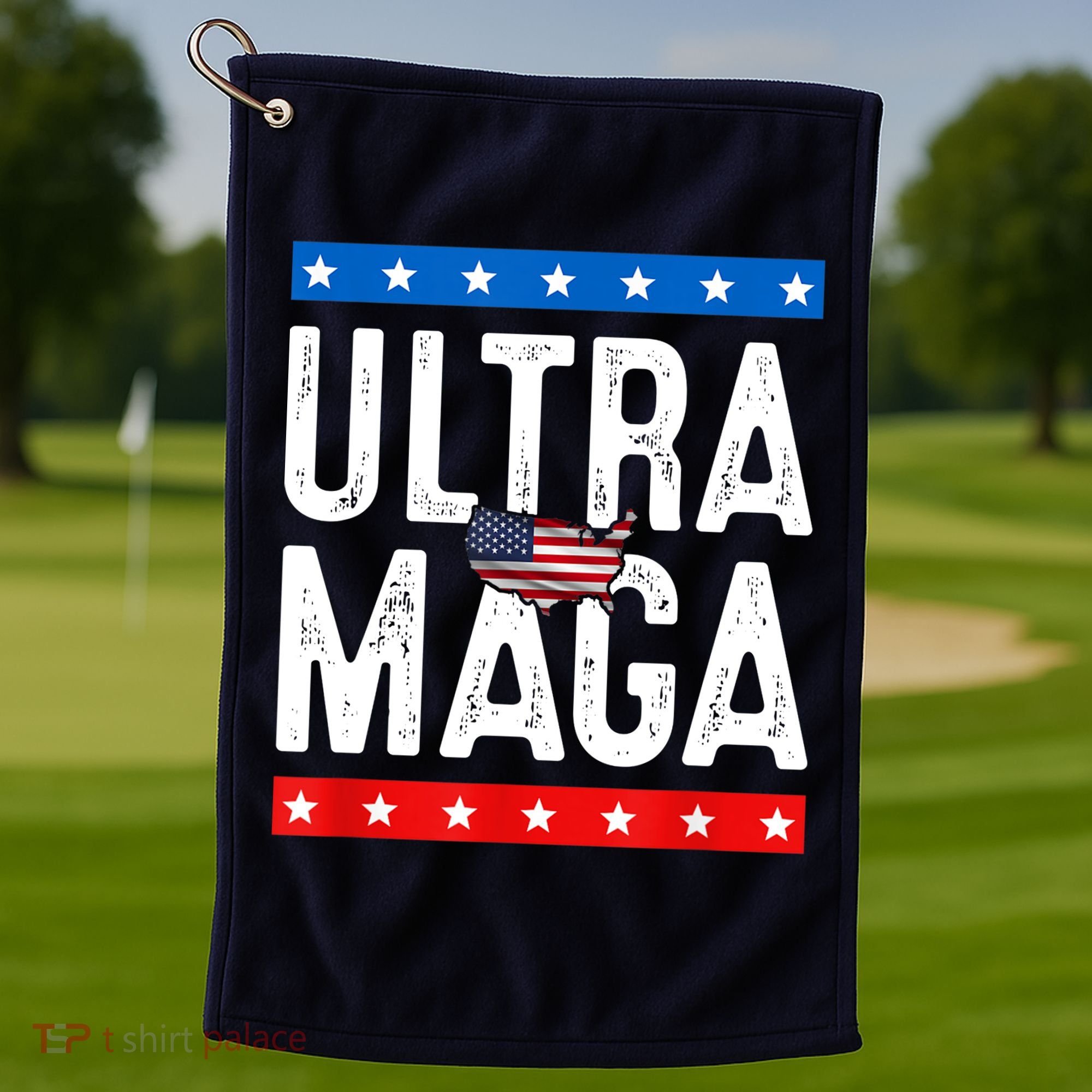 Ultra Maga Golf Towel