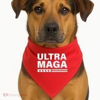 Ultra MAGA USA-Made Doggie Bandana thumb 1
