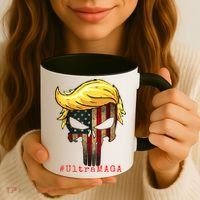 Ultra MAGA #UltraMAGA Punisher Trump Coffee Mug thumb 3