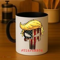 Ultra MAGA #UltraMAGA Punisher Trump Coffee Mug thumb 4