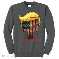 Ultra MAGA #UltraMAGA Punisher Trump Sweatshirt thumb 0