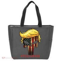 Ultra MAGA #UltraMAGA Punisher Trump Tote Bag thumb 0