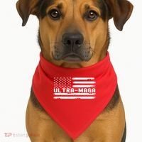 Ultra Maga USA-Made Doggie Bandana thumb 1