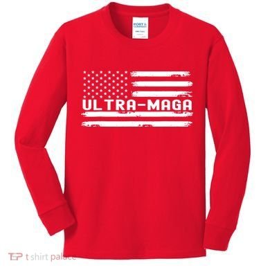 Ultra Maga Kids Long Sleeve Shirt