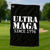 Ultra Maga Golf Towel thumb 1