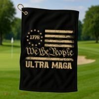 Ultra MAGA Golf Towel thumb 1