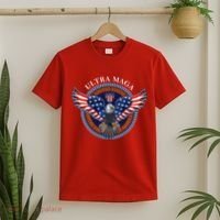 Ultra MAGA USA Eagle Crest Trump 2024 United States America T-Shirt thumb 2