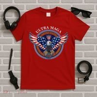 Ultra MAGA USA Eagle Crest Trump 2024 United States America T-Shirt thumb 5