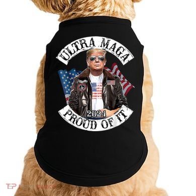 Ultra Maga And Proud Of It Doggie Tank