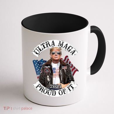 Ultra Maga And Proud Of It Coffee Mug back