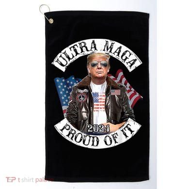 Ultra Maga And Proud Of It Golf Towel