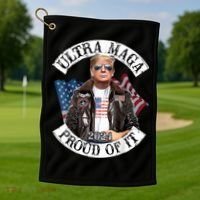 Ultra Maga And Proud Of It Golf Towel thumb 1