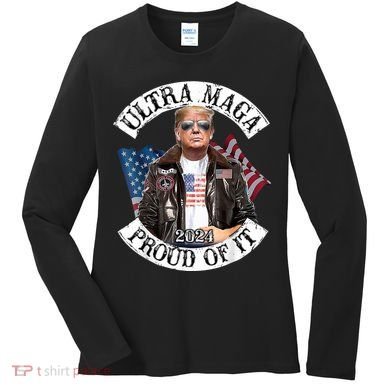 Ultra Maga And Proud Of It Women's Long Sleeve Shirt