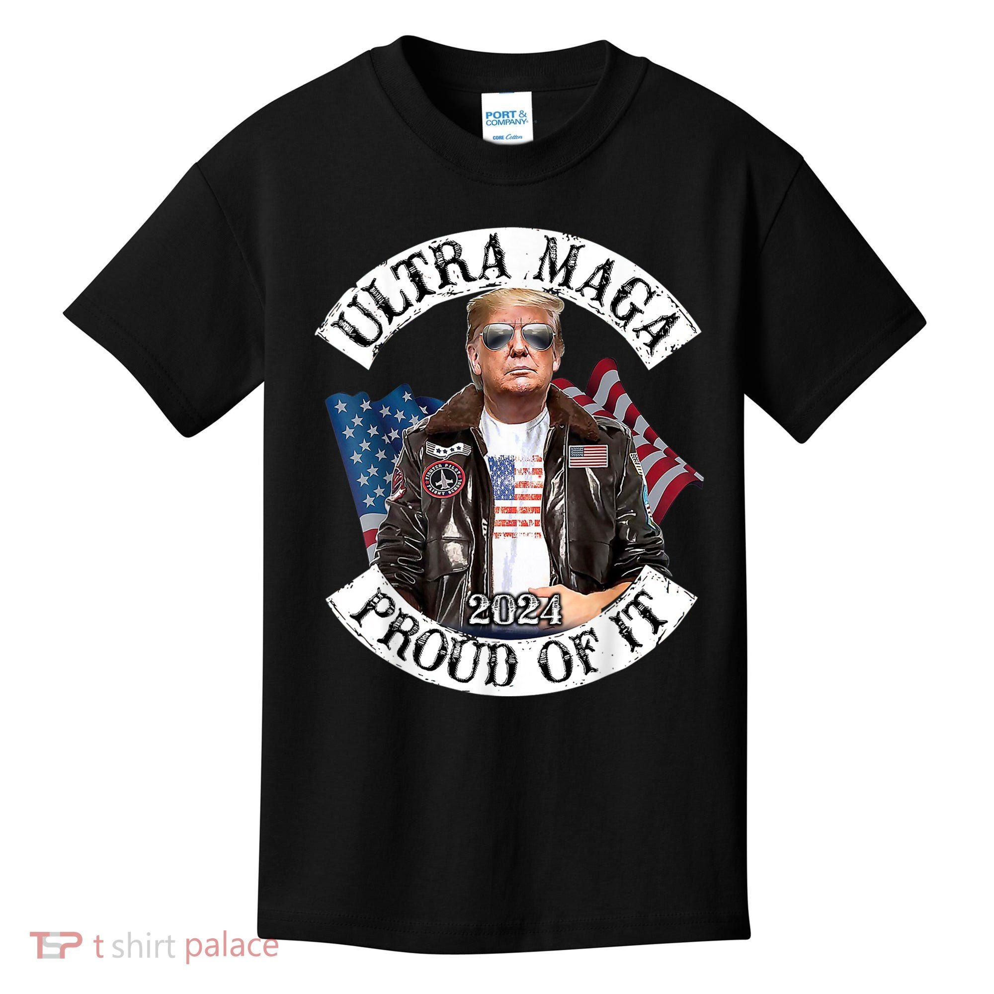Ultra Maga And Proud Of It Kids T-Shirt