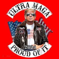 Ultra Maga And Proud Of It Santa Hat thumb 1