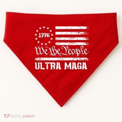 Ultra MAGA USA-Made Doggie Bandana