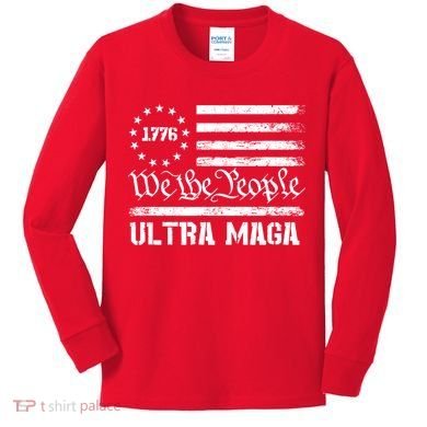 Ultra MAGA Kids Long Sleeve Shirt