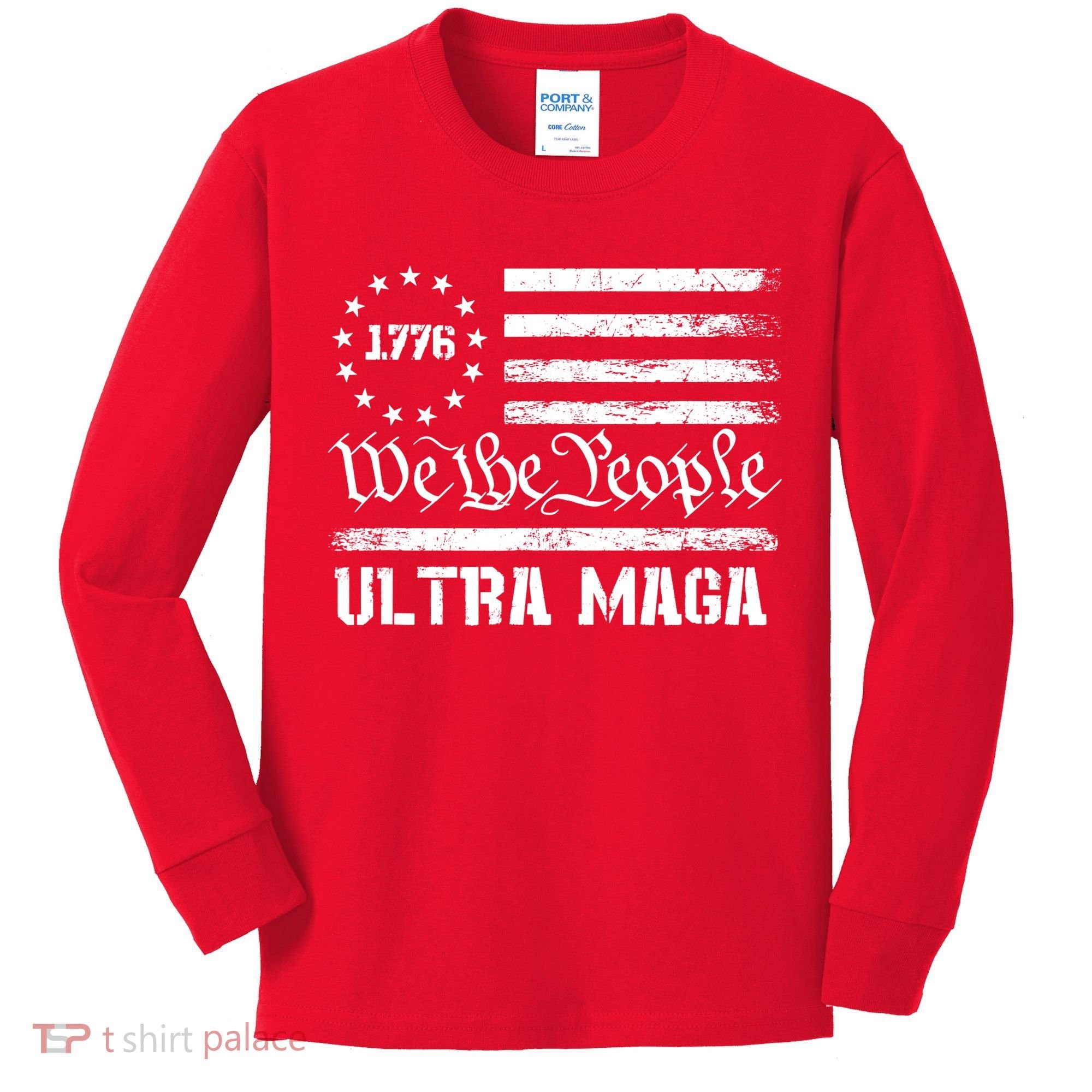 Ultra MAGA Kids Long Sleeve Shirt