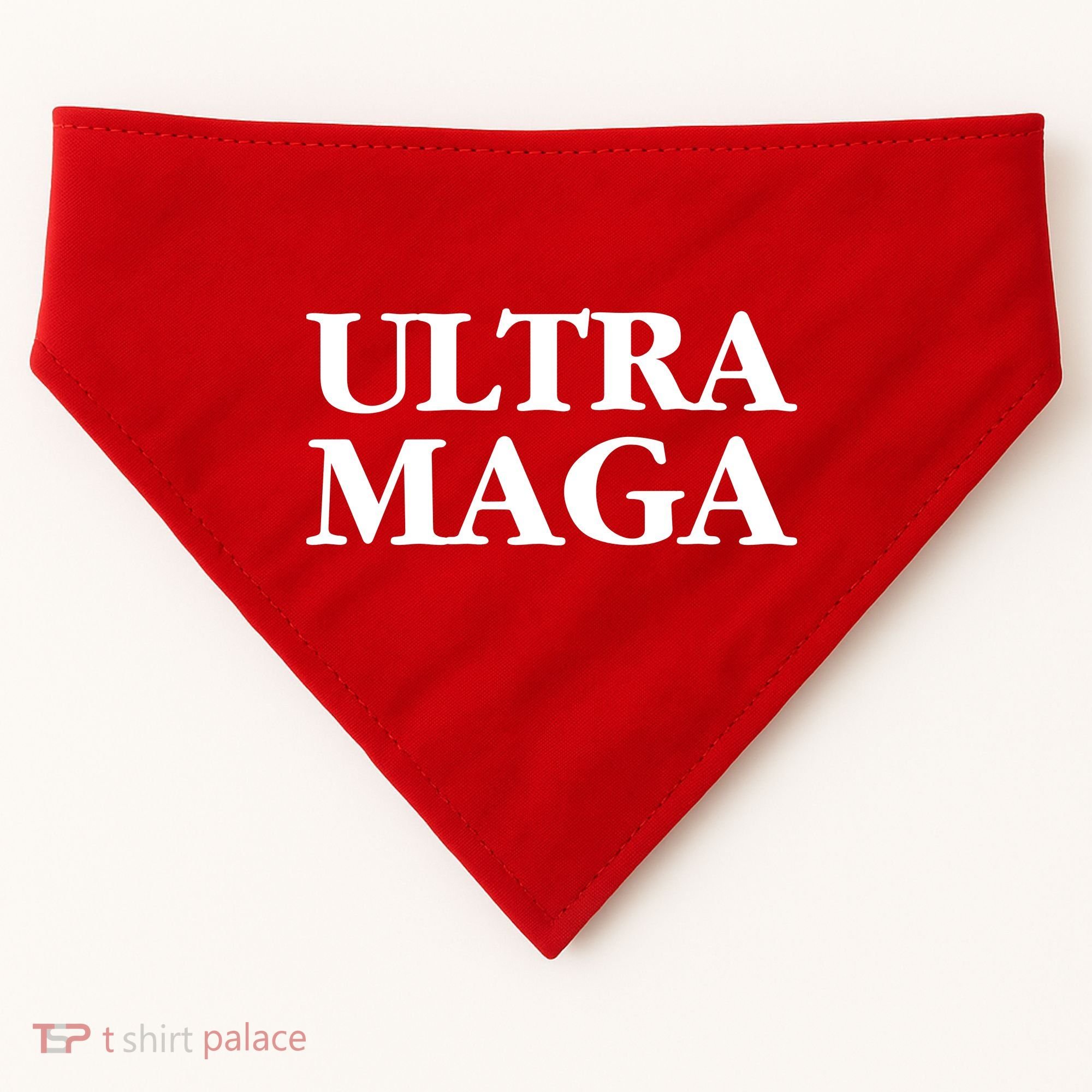 Ultra MAGA USA-Made Doggie Bandana