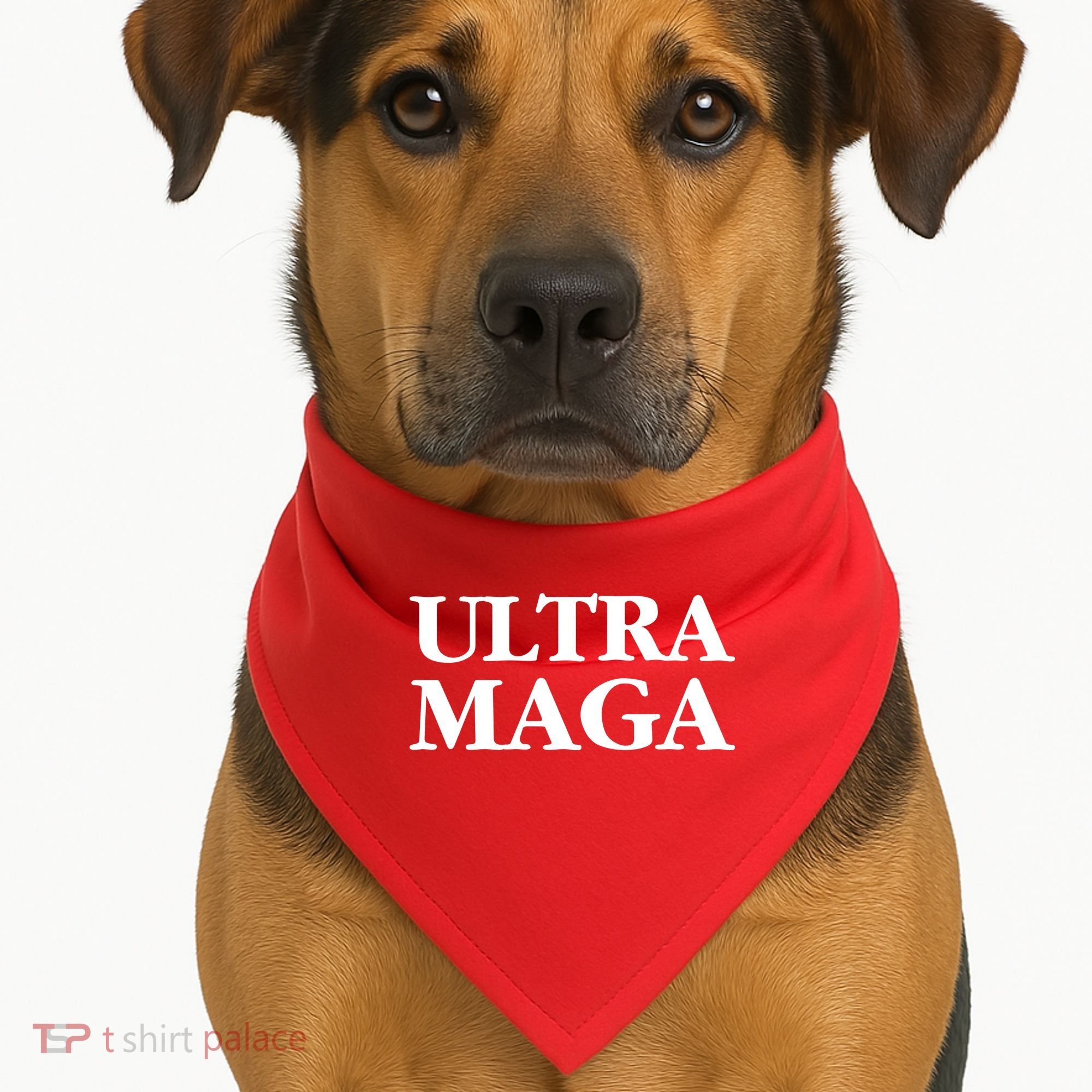 Ultra MAGA USA-Made Doggie Bandana