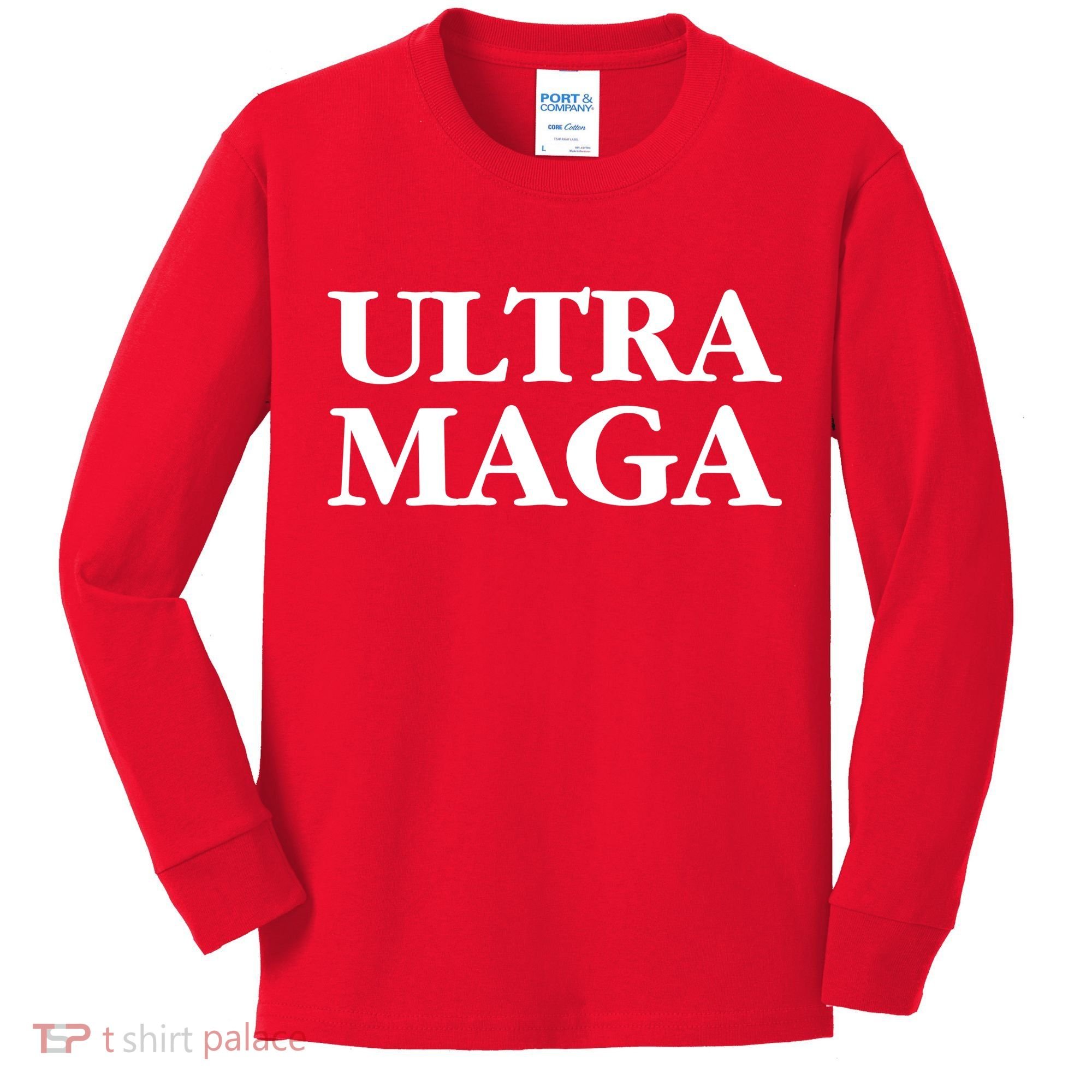 Ultra MAGA Kids Long Sleeve Shirt