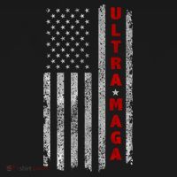 Ultra Maga US Flag American Patriotic Trump Supporter T-Shirt thumb 7