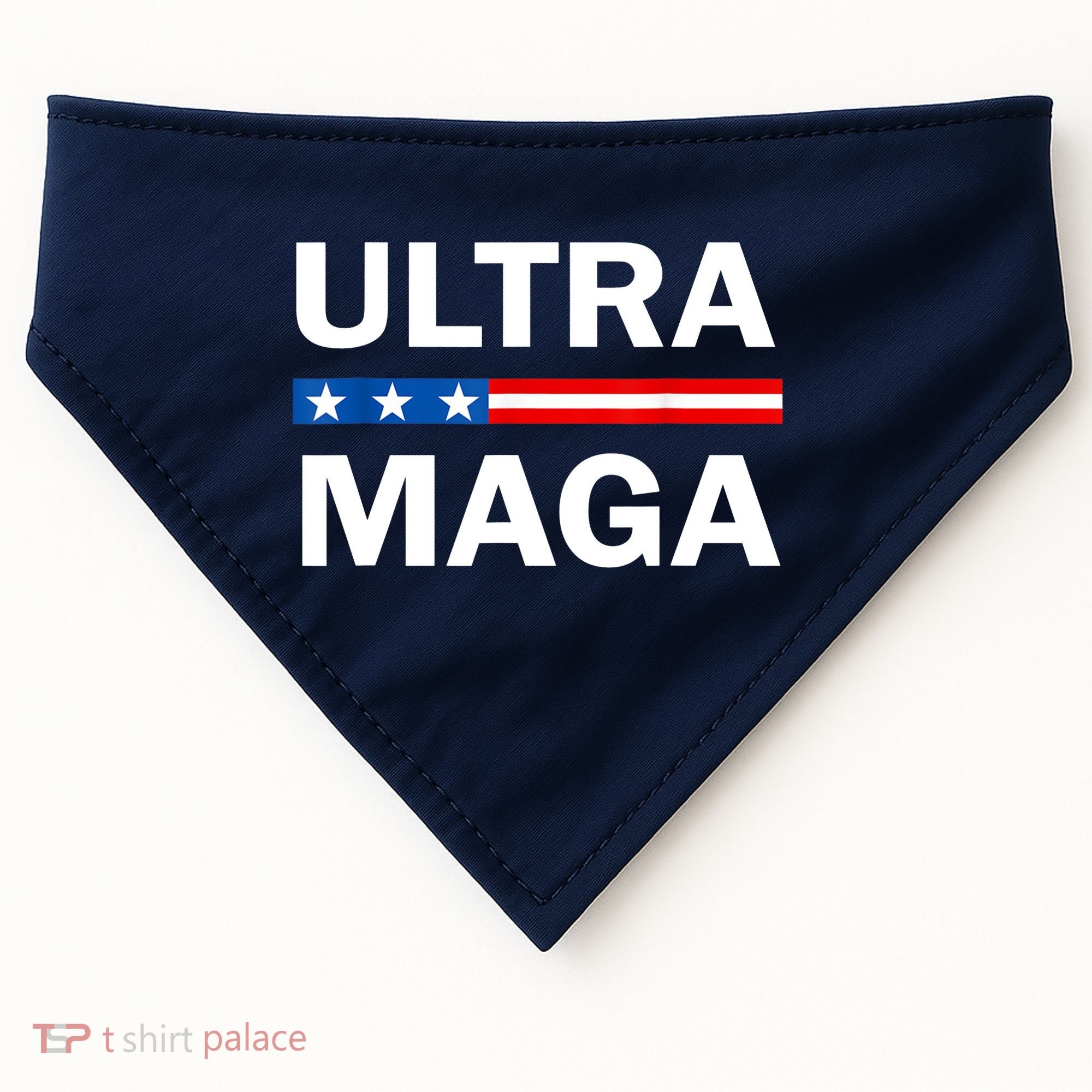 Ultra MAGA USA-Made Doggie Bandana