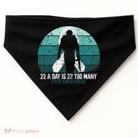US Military Veterans Suicide Awareness PTSD Awareness USA-Made Doggie Bandana thumb 0