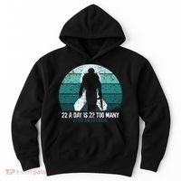 US Military Veterans Suicide Awareness PTSD Awareness Hoodie thumb 0