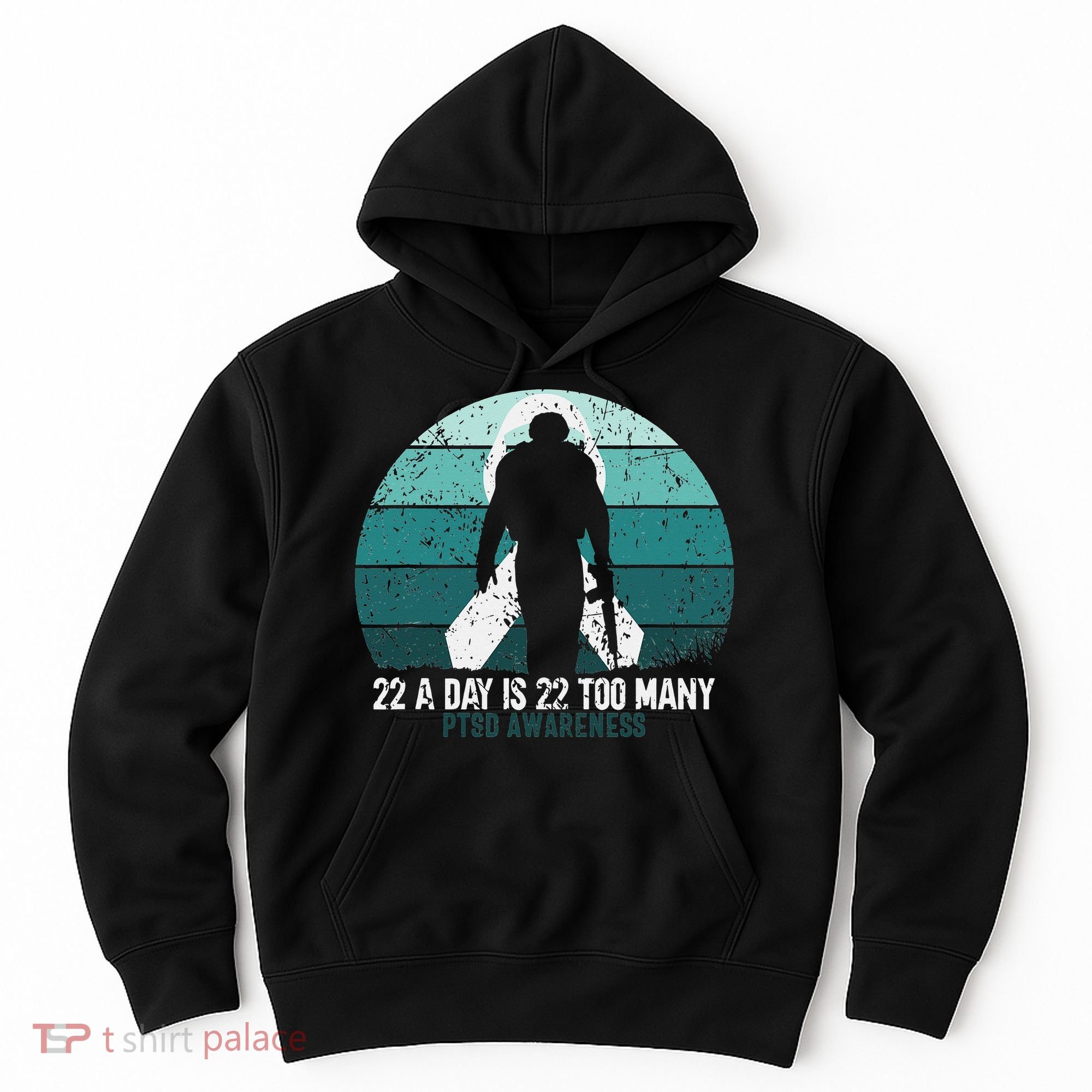 US Military Veterans Suicide Awareness PTSD Awareness Hoodie