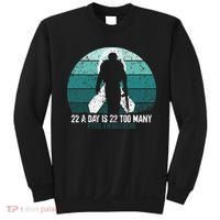 US Military Veterans Suicide Awareness PTSD Awareness Sweatshirt thumb 0