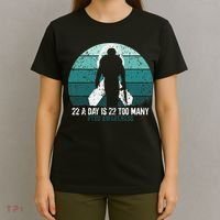 US Military Veterans Suicide Awareness PTSD Awareness T-Shirt thumb 4