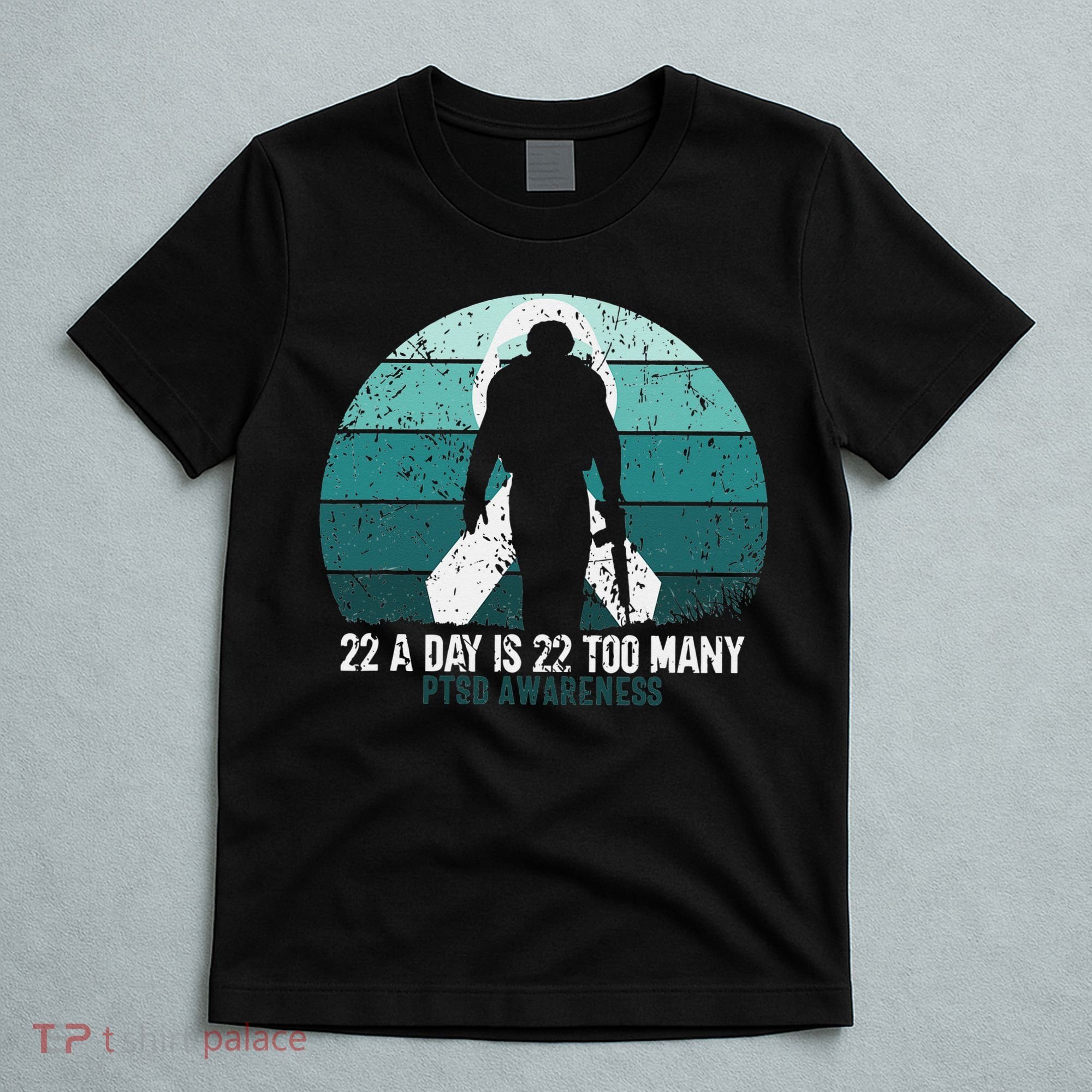 US Military Veterans Suicide Awareness PTSD Awareness T-Shirt