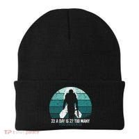 US Military Veterans Suicide Awareness PTSD Awareness Beanie thumb 0