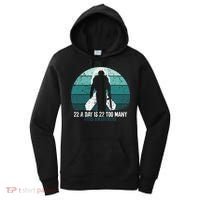 US Military Veterans Suicide Awareness PTSD Awareness Women's Hoodie thumb 0