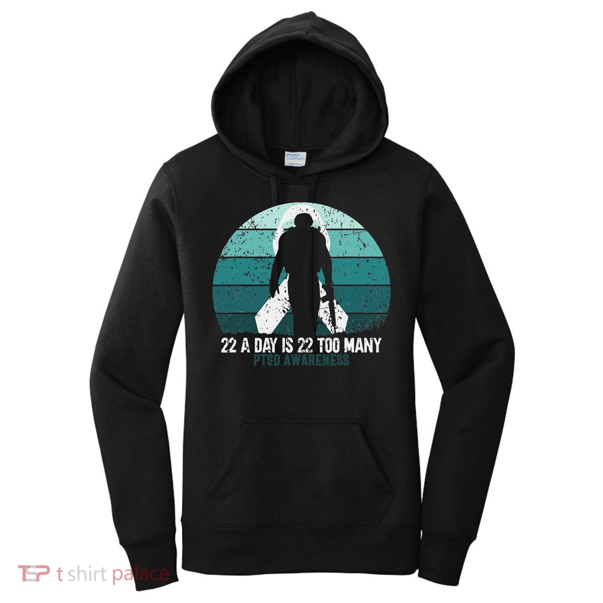 US Military Veterans Suicide Awareness PTSD Awareness Women's Hoodie