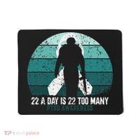 US Military Veterans Suicide Awareness PTSD Awareness Mousepad thumb 0