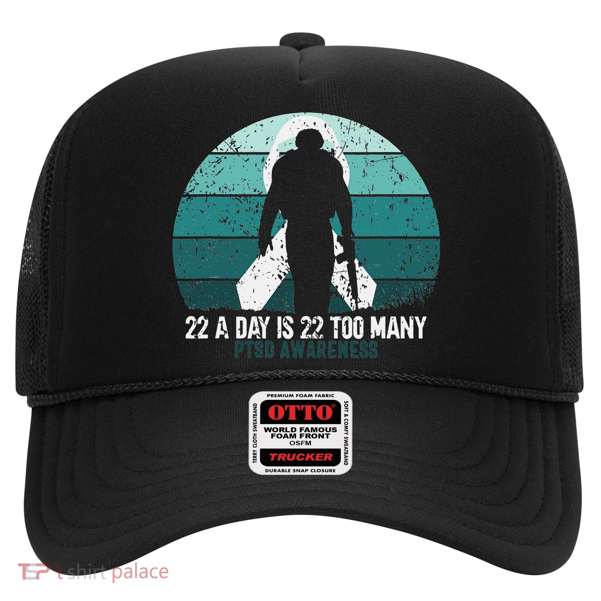 US Military Veterans Suicide Awareness PTSD Awareness Hat