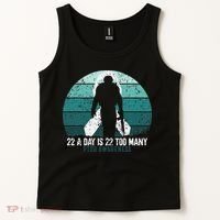 US Military Veterans Suicide Awareness PTSD Awareness Tank Top thumb 2