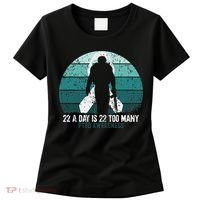 US Military Veterans Suicide Awareness PTSD Awareness Women's T-Shirt thumb 0
