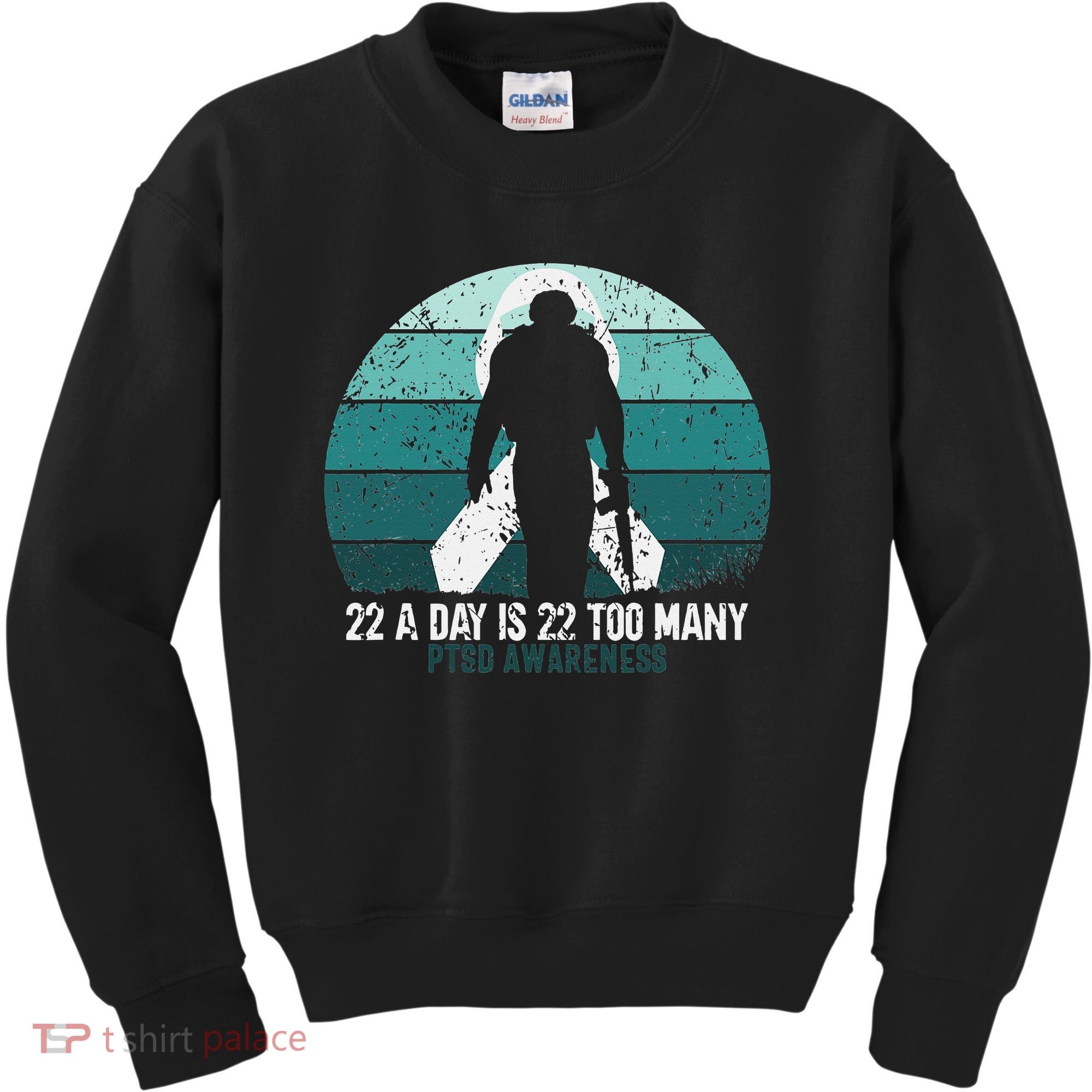 US Military Veterans Suicide Awareness PTSD Awareness Kids Sweatshirt