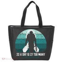 US Military Veterans Suicide Awareness PTSD Awareness Tote Bag thumb 0