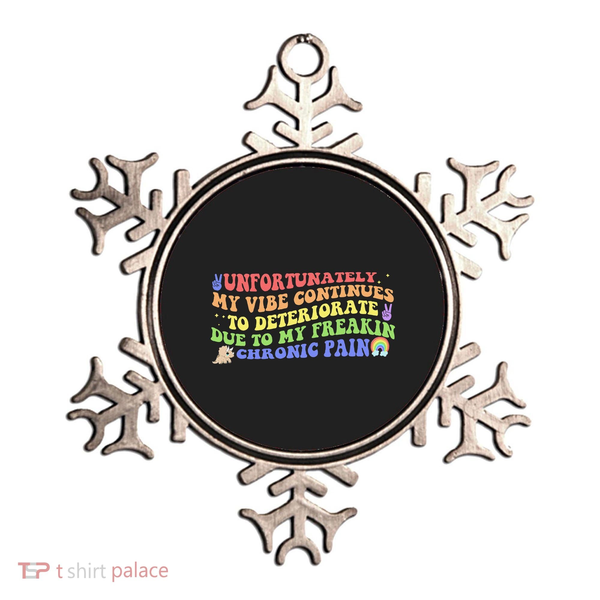 Unfortunately My Vibe Continues To Deteriorate Ornament